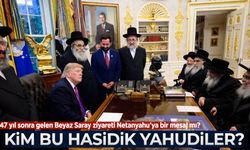 47 yıl sonra gelen Beyaz Saray ziyareti Netanyahu'ya bir mesaj mı?: Kim bu Hasidik Yahudiler?