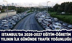 İstanbul'da yeni eğitim yılının ilk gününde trafik yoğunluğu