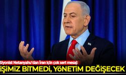 Siyonist Netanyahu'dan İran için çok sert mesaj: İşimiz bitmedi, yönetim düşecek