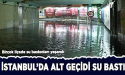 İstanbul'da gök gürültülü sağanak etkili oldu
