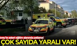 İsveç'te askeri eğitim alanında patlama! Çok sayıda yaralı var...