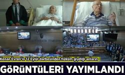 Kenan Evren'in 12 Eylül darbesinden hüküm giydiği anların görüntüleri yayımlandı