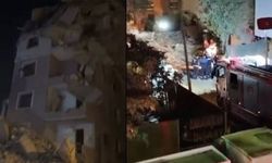 Küçükçekmece'de yıkımı yapılan binada çökme: 2 kişi yaralandı