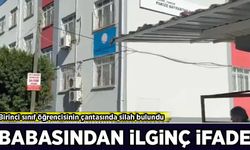Birinci sınıf öğrencisinin çantasında silah bulundu: Babasının ifadesi dikkat çekti
