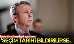 Mansur Yavaş'tan adaylık açıklaması: Seçim tarihi bildirilirse...