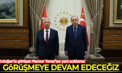 Erdoğan'la görüşen Mansur Yavaş'tan yeni açıklama: Görüşmeye devam edeceğiz