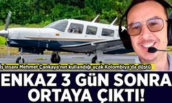 Mehmet Çankaya'nın kullandığı uçak Kolombiya'da düştü! Enkaza 3 gün sonra ulaşıldı