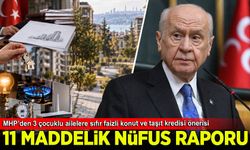 MHP'den 3 ve daha fazla çocuklu ailelere sıfır faizli konut ve taşıt kredisi önerisi