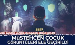 Siber suçlulara yönelik operasyonda iğrenç skandal: Müstehcen çocuk görüntüleri ele geçirildi