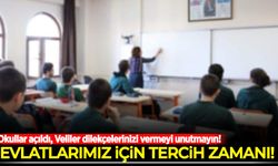 Okullar açıldı, veliler dilekçelerinizi vermeyi unutmayın: Evlatlarımız için tercih zamanı!