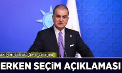 AK Parti Sözcüsü Ömer Çelik'ten erken seçim açıklaması!