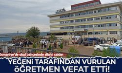 Osmaniye'de okul bahçesinde silahlı saldırı: Yeğeni tarafından vurulan öğretmen hayatını kaybetti!