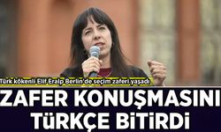 Türk kökenli Elif Eralp Berlin'de seçim zaferi yaşadı: Zafer konuşmasını Türkçe bitirdi