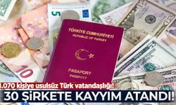 1.070 kişiye usulsüz Türk vatandaşlığı! 30 şirkette kayyım atandı