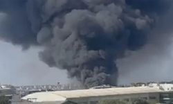 İstanbul'da deri sanayi bölgesinde yangın