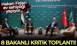 8 bakanlı kritik toplantı İstanbul'da başladı