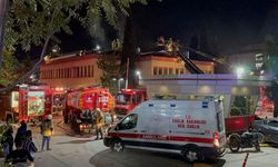 Kartal Koşuyolu Eğitim ve Araştırma Hastanesinin çatısında yangın