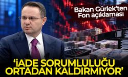 Bakan Gürlek: Fon soruşturmalarında gönüllü iade sorumluluğu ortadan kaldırmıyor