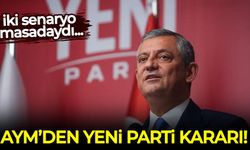 AYM, Yeni Parti için kararını verdi!
