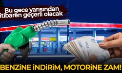 Bu gece yarısından itibaren geçerli olacak: Benzine indirim, motorine zam!