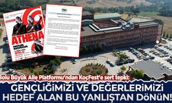 Bolu Büyük Aile Platformu'ndan KoçFest'e sert tepki: Gençliğimizi ve değerlerimizi hedef alan bu yanlıştan dönün!