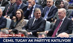 Cemil Tugay AK Parti'ye katılıyor: Erdoğan'dan ilk mesaj