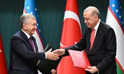 Cumhurbaşkanı Erdoğan, Özbekistan Cumhurbaşkanı Mirziyoyev ile görüştü