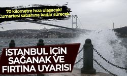 AKOM'dan İstanbul için fırtına ve sağanak uyarısı! Cumartesi sabahına kadar sürecek