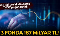 Fon soruşturmasında 187 milyar liralık kazanç mercek altında:  214 kişi ve şirketin listesi TMSF'ye gönderildi
