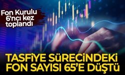 Fon Kurulu 6'ncı kez toplandı: Tasfiye sürecindeki fon sayısı 65'e düştü