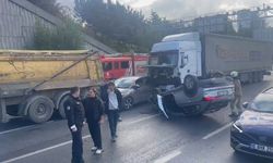 Bağcılar'da zincirleme kaza: Yaralılar var