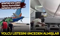 Yolcu listesini önceden almışlar: İsrail'de kriz çıktı, kamu kurumları birbirini suçluyor