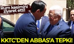KKTC'den Abbas'ın Rum kesimi ziyaretine sert tepki!