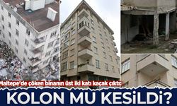 Maltepe'de çöken binanın üst iki katı kaçak çıktı: 'Kolon kesildi' iddiası gündemde
