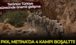 PKK, Metina'da 4 kampı boşalttı!