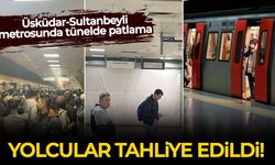 İstanbul'da metroda patlama sesleri! Yolcular tahliye edildi