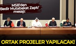 MSB’den ‘Bedir Mutabakat Zaptı’ mesajı: Ortak projeler yapılacak