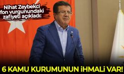 Nihat Zeybekci fon vurgunundaki zafiyeti açıkladı: 6 kamu kurumunun ihmali var