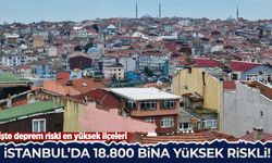 İstanbul'da 18 bin 800 bina yüksek riskli çıktı: İşte deprem riski en yüksek ilçeleri