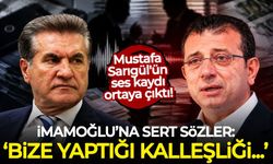 Sarıgül'ün ses kaydı ortaya çıktı! İmamoğlu'na sert sözler: Bize yaptığı kalleşliği...