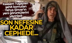 Şehit komutan Yahya Sinvar’ın hiç görülmemiş görüntüleri: Son nefesine kadar cephede...