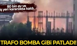 Diyarbakır’da trafo bomba gibi patladı: 80 bin ev ve iş yeri karanlıkta kaldı