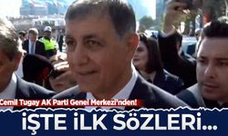 Cemil Tugay, AK Parti Genel Merkezi'nde! İşte ilk sözleri