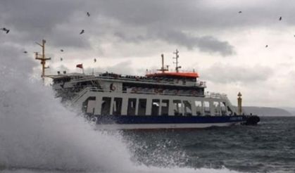Hava muhalefeti deniz ulaşımını vurdu! Güney Marmara'da bazı feribot seferleri iptal edildi