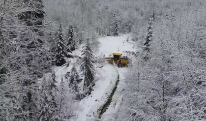 Kastamonu'da yoğun kar yolları kapattı: 7 köye ulaşım sağlanamıyor