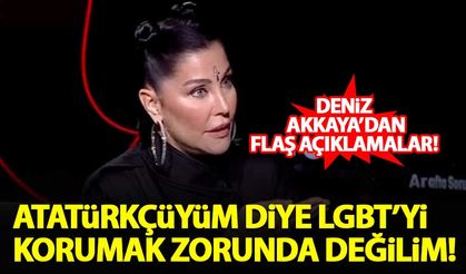 Deniz Akkaya: Atatürkçüyüm diye LGBT'yi korumak ve CHP'li olmak zorunda değilim