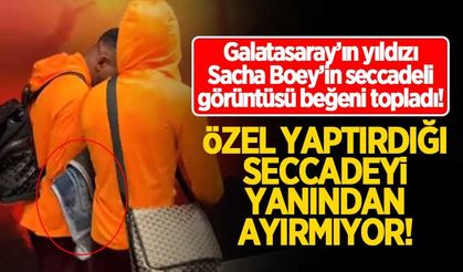 Galatasaray'ın Fransız yıldızı Sacha Boey seccadesini yanından ayırmıyor!