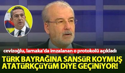 Hulki Cevizoğlu: Türk bayrağına sansür koymuş Atatürkçüyüm diye geçiniyor!