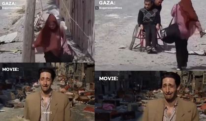 Siyonist mezalimde 205. gün! Holokost'u anlatan film, Gazze'de gerçek oldu