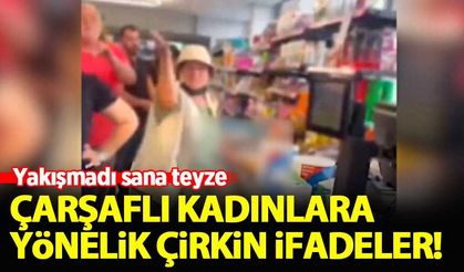 Sapanca'da çarşaflı kadınlara yönelik çirkin ifadeler!